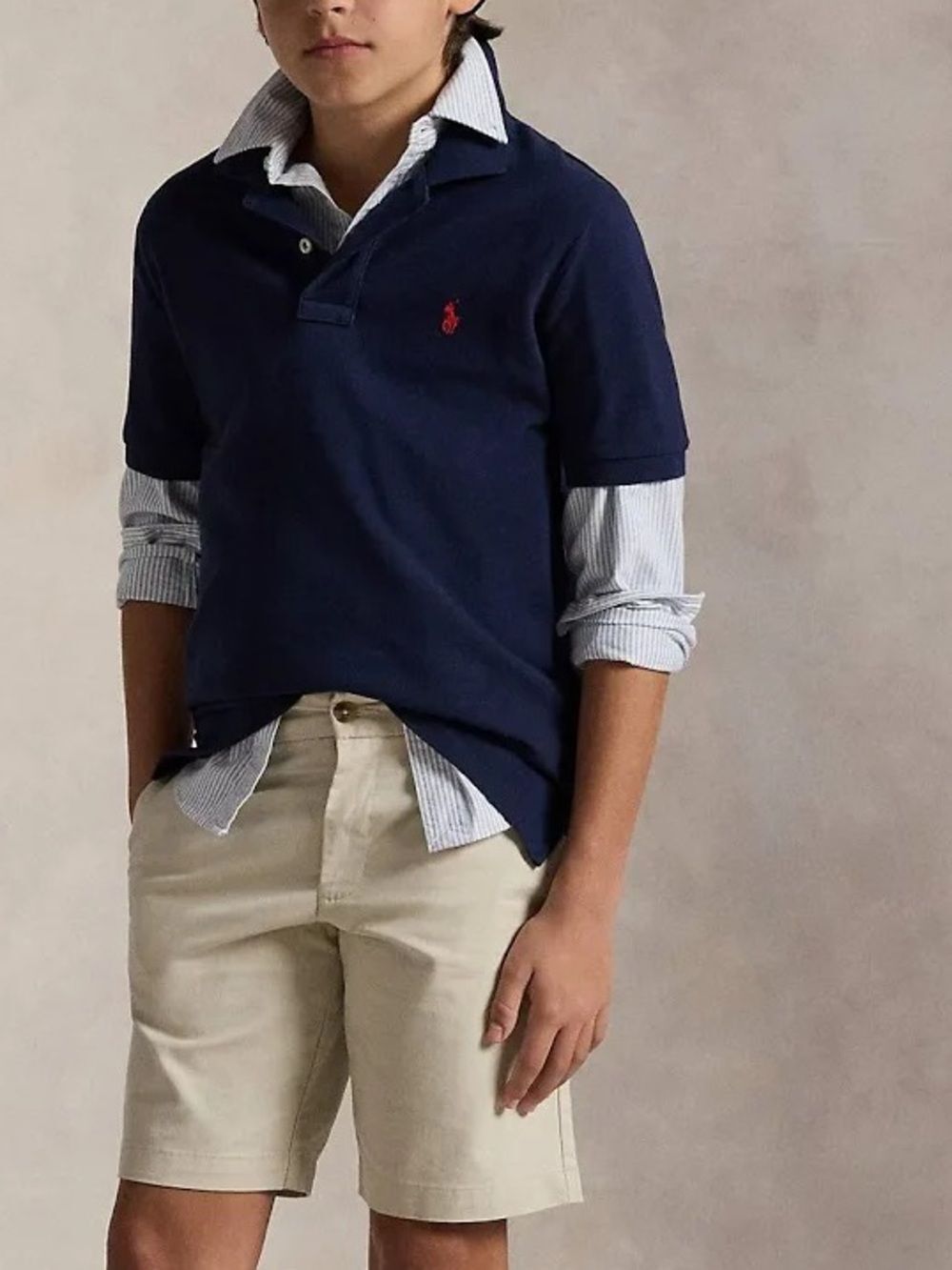 Polo Ralph Lauren Boys Straight Fit Stretch Twill Shorts